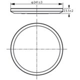Wiz prigušiva plafonska svetiljka SUPERSLIM LED/14W/230V 2700-6500K Wi-Fi | Eponuda.com