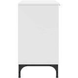 vidaXL Kopalniška omara za umivalnik z vrati Bela 60.5 x 33.5 x 61 cm | Shoptok.si