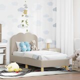  Posteljica za malčke z vzglavjem Svetlo siva 70 x 140 cm, (5000104941) | Shoptok.si