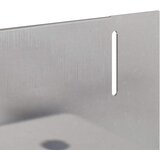  Ograda oko Travnjaka 50 pcs 102 x 4 x 4 cm Čelik Srebrna | shoptok.hr