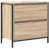  Set namještaja za kupaonicu Zidne 5 pcs Bež Konstruirano drvo | shoptok.hr