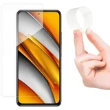 Flexi Hibridni zaščitnik kaljeno steklo za Xiaomi Redmi K40 Pro+ / K40 Pro / K40 / Poco F3 / Mi 11i