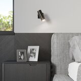 Nice Lamps črna stropna svetilka 6x30 cm mira – | Shoptok.si