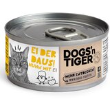  Ekonomično pakiranje Dogs'n Tiger Cat Filet 24 x 70 g - Pileći filet s jajem | shoptok.hr