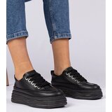Gemre Black women's high-sole sneakers Selina Cijene
