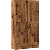 Maison Chic Knjižna omara - Knjižni regal starinski les 82,5x30,5x150 cm inženirski les, (21725374) Cene