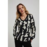 Moodo Patterned V-neck shirt | Shoptok.si