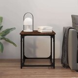  Bočni ormarić boja hrasta 40 x 40 x 40 cm od konstruiranog drva | shoptok.hr