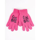 Yoclub Kids's Gloves RED-0201G-AA5A-002 Cene'.'