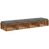  Jastučići za sjedenje SOEST 4 kom. 100% poliester Siva | shoptok.hr