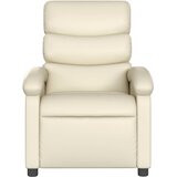 Masažni naslonjač od umjetne kože krem | shoptok.hr