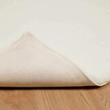 vidaXL Faux Rabbit Fur Rug Bijelo 120 x 120 cm Poliester | shoptok.hr