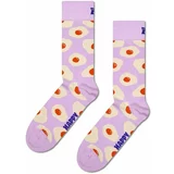 Happy Socks Nogavice Sunny Side Up Sock vijolična barva