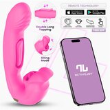 INTOYOU App Series Bimby Bitting & Tapping Vibrator with Remote & App Pink Cijene