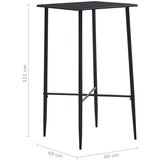 Barska 3-dijelni barski set plastični crni | shoptok.hr