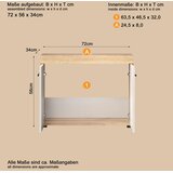 MID.YOU OMARICA ZA POD UMIVALNIK 72/56/34 cm | Shoptok.si