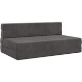  Preklopni madrac za sofu Tamnosiva 152 x 86,5 x 60 cm Tkanina | shoptok.hr