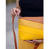 Vuch Coalie Striped Yellow Handbag | ePonuda.com