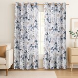 Restilo Bela/svetlo modra zavesa za delno zatemnitev 135x250 cm Solkone – | Shoptok.si