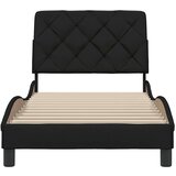  Okvir za krevet bez madraca crni 90x190cm od tkanine | shoptok.hr