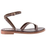 Oh My Sandals Sandali & Odprti čevlji NATIKAČI 5852 Kostanjeva Cene