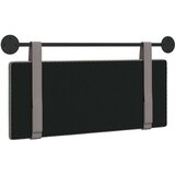  Držeće uzglavlje Zidne Sivo-smeđa 110 x 55 x 5 cm tkanina - Sivo-smeđa 100 cm bez LED svjetla | shoptok.hr