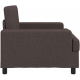  Fotelja Tamno smeđa Tkanina | shoptok.hr