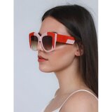 Fenzy Moderne Sunčane Naočale U Dvobojnoj Kombinaciji, Crveno-Roze | shoptok.hr