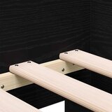  Krevet na dan Crni hrast 90 x 200 cm Konstruirano drvo | shoptok.hr