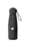 INF Mini zložljiv dežnik v kapsuli, 12 krakov, dvojno ogrodje UPF50+ zaščita Black, (5000214689) Cene