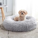  petmates okrugli ležaj u obliku krofne za mačke i pse xl, tamno siva, kina Cene