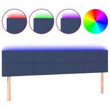 LED uzglavlje plavo 200x5x78/88 cm od tkanine | shoptok.hr
