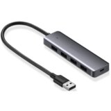 Ugreen USB Hub, USB 3.0, 4-portni srebrn - box | Shoptok.si