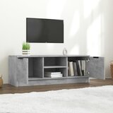 TV ormarić boja betona 102x35x36,5 cm od konstruiranog drva | shoptok.hr