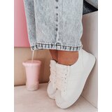 DStreet Sportowe sneakersy damskie SNEAKI białe | Shoptok.si