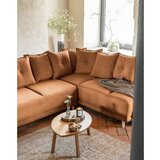 Miuform Ciglasta sklopiva kutna garnitura od samta (s desnim kutom) Lazy Lukka – | shoptok.hr