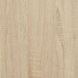 vidaXL Komoda s predali sonoma hrast 100,5x35x98,5 cm inženirski les | Shoptok.si