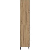  Highboard Umjetnički hrast 69,5 x 34 x 180 cm Konstruirano drvo | shoptok.hr