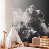  Foto tapeta - Extraordinary Phenomenon: The Sun Illuminating Dark Clouds 245x175 | shoptok.hr