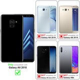 Cadorabo Oklepni film združljiv s Samsungom - zaščitnim filmom v visoki prosojnosti - kaljeno zaščitno steklo v 9H trdoti s 3D združljivostjo na dotik, (20607318) | Shoptok.si