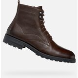 Geox Dark brown men's ankle boots Redclif - Men's | shoptok.hr