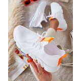 Resti White and orange women's sports shoes Baym - Footwear | Shoptok.si