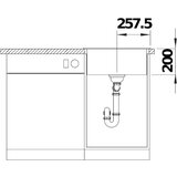 Blanco NAYA 5 STENA SIVA 515x510/200 mm | ePonuda.com