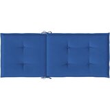  Jastuci za vrtne stolice 4 kom plavi 120 x 50 x 3 cm od tkanine | shoptok.hr