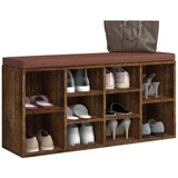  Klupa za cipele boja hrasta 103x30x48 cm konstruirano drvo | shoptok.hr