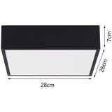  Immax NEO 07237L - LED prigušiva stropna svetiljka CANTO 22W/230V crna Tuya+daljinski | Eponuda.com