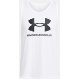 Under Armour Tank Top UA SPORTSTYLE LOGO TANK-WHT - Men | Shoptok.si