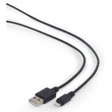 Gembird USB 2,0 kabal sync and charging iPhone, black, 2m, CC-USB2-AMLM-2M | Eponuda.ba