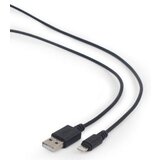 Gembird USB to 8 pin Lightning sync and charging cable, black, 2m | shoptok.hr