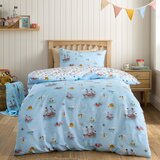 Belle & Boo Plava pamučna dječja posteljina za krevet za jednu osobu 135x200 cm Pirates – | shoptok.hr